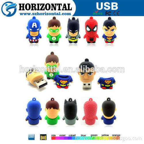 5PCS/LOT New Cartoon toy pen drive 8GB USB 2.0 Memory Stick Flash Drive USB